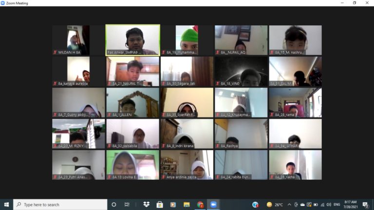 pelatihan akm smp islam al azhar 9