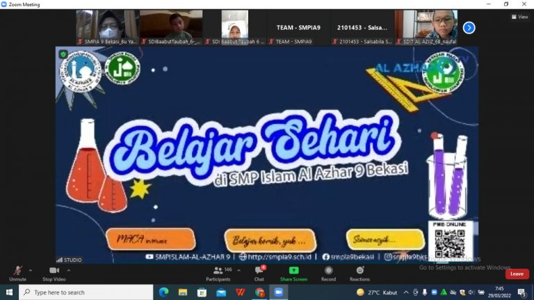 Belajar Sehari Bersama SMPIA 9
