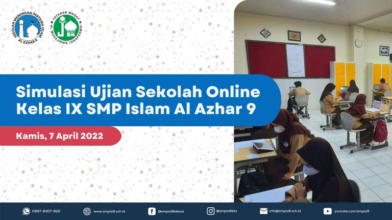 Website Post - Simulasi Ujian Sekolah Online Kelas 9